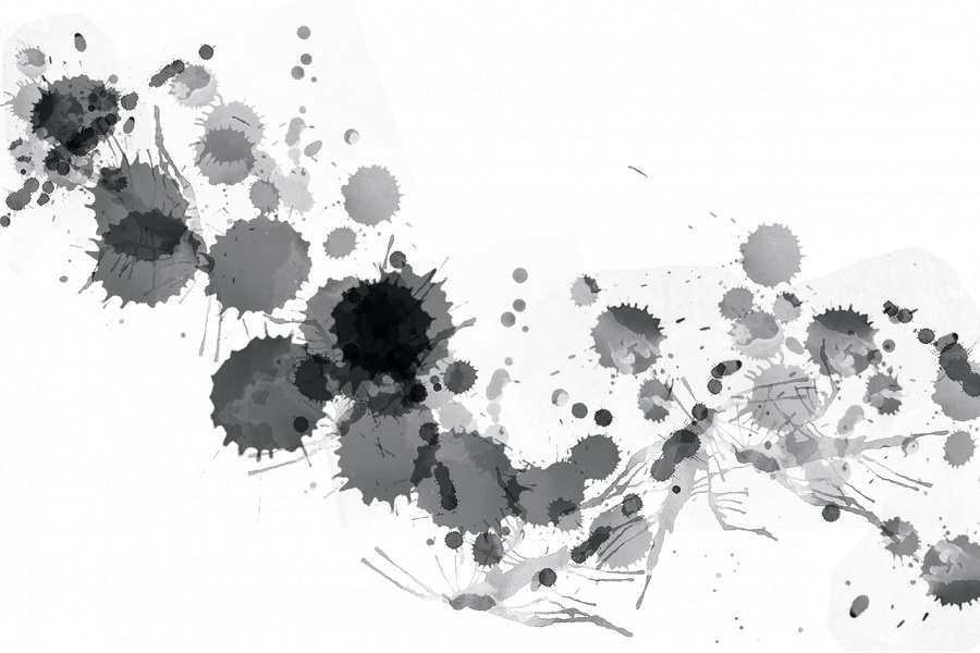 The spilt ink