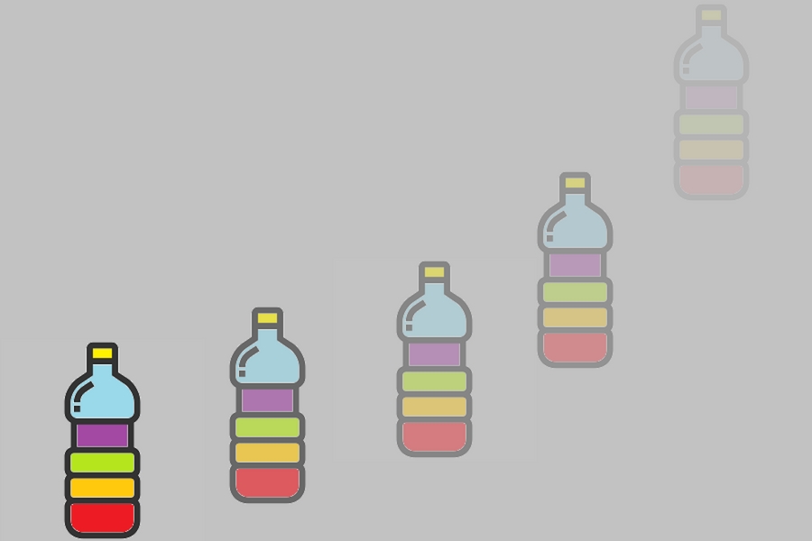 Where is the bottle?